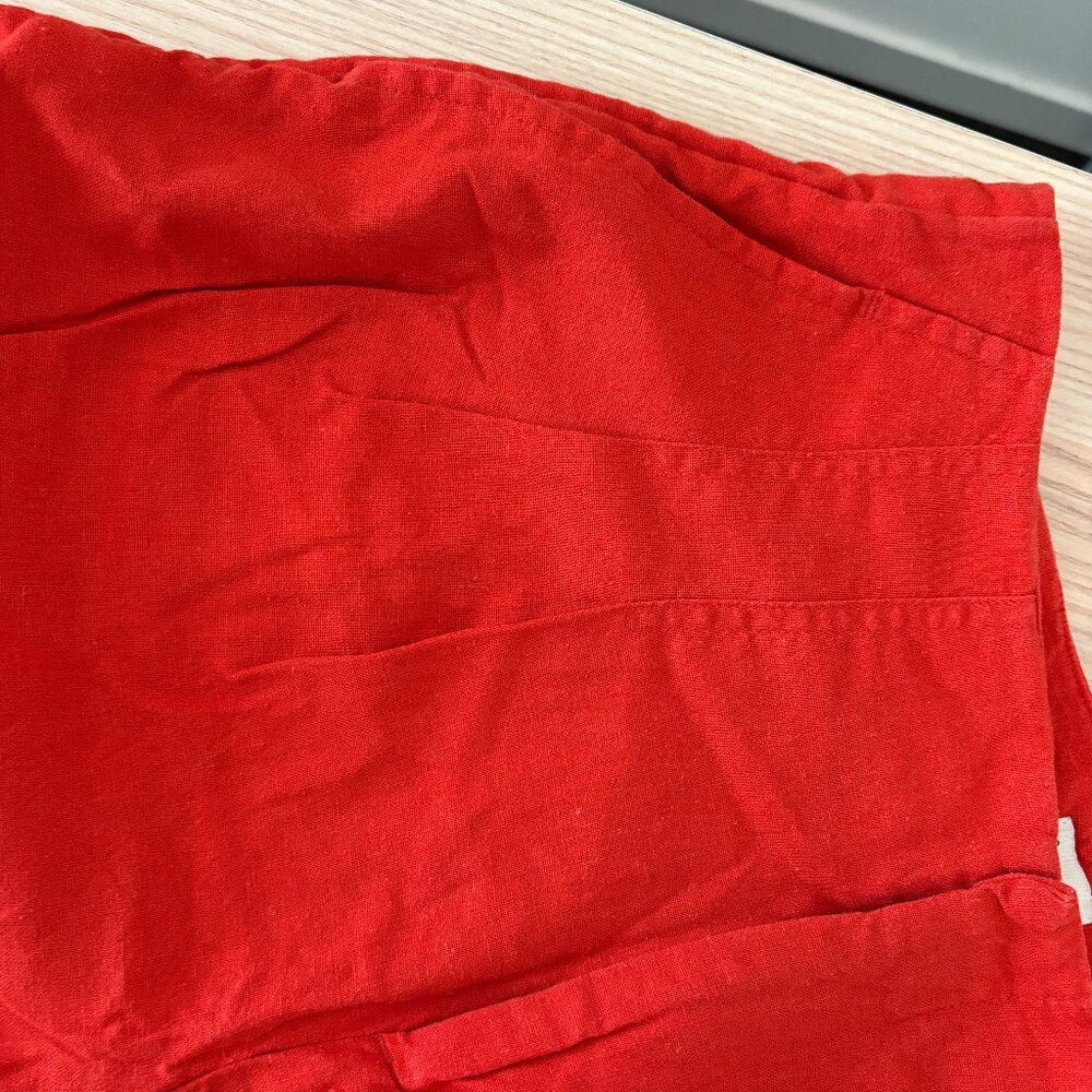 Red Nice Work Pants